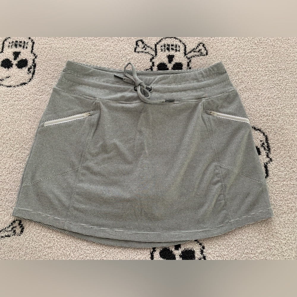 Mini skirt with shorts